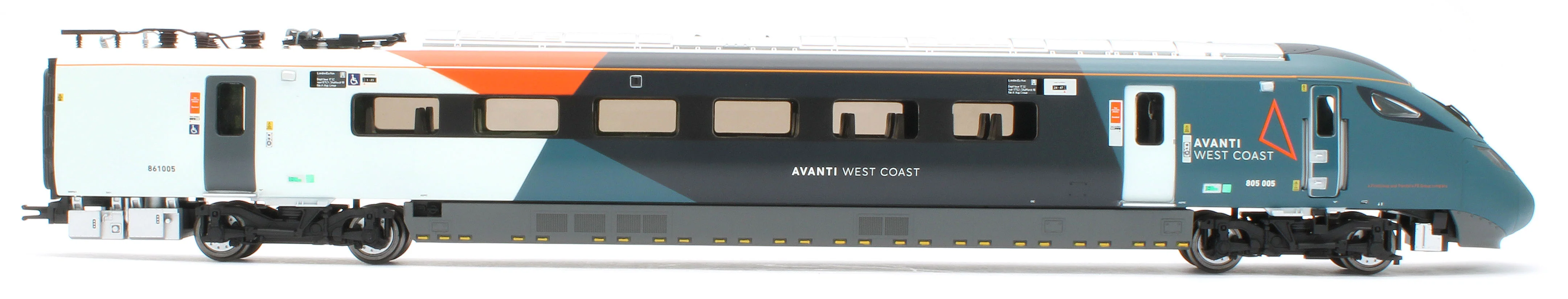 R30443 Avanti West Coast Class 805 'Evero' - 5 Car Train Pack 805005 - Image 16