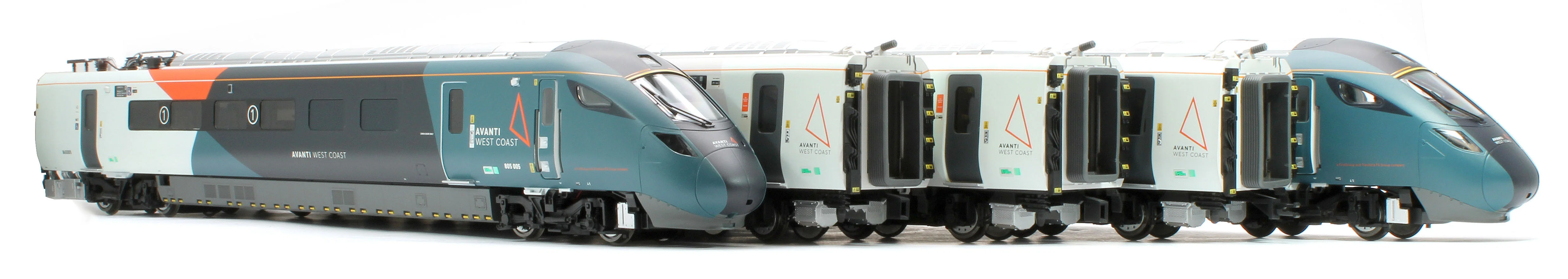 R30443 Avanti West Coast Class 805 'Evero' - 5 Car Train Pack 805005 - Image 17