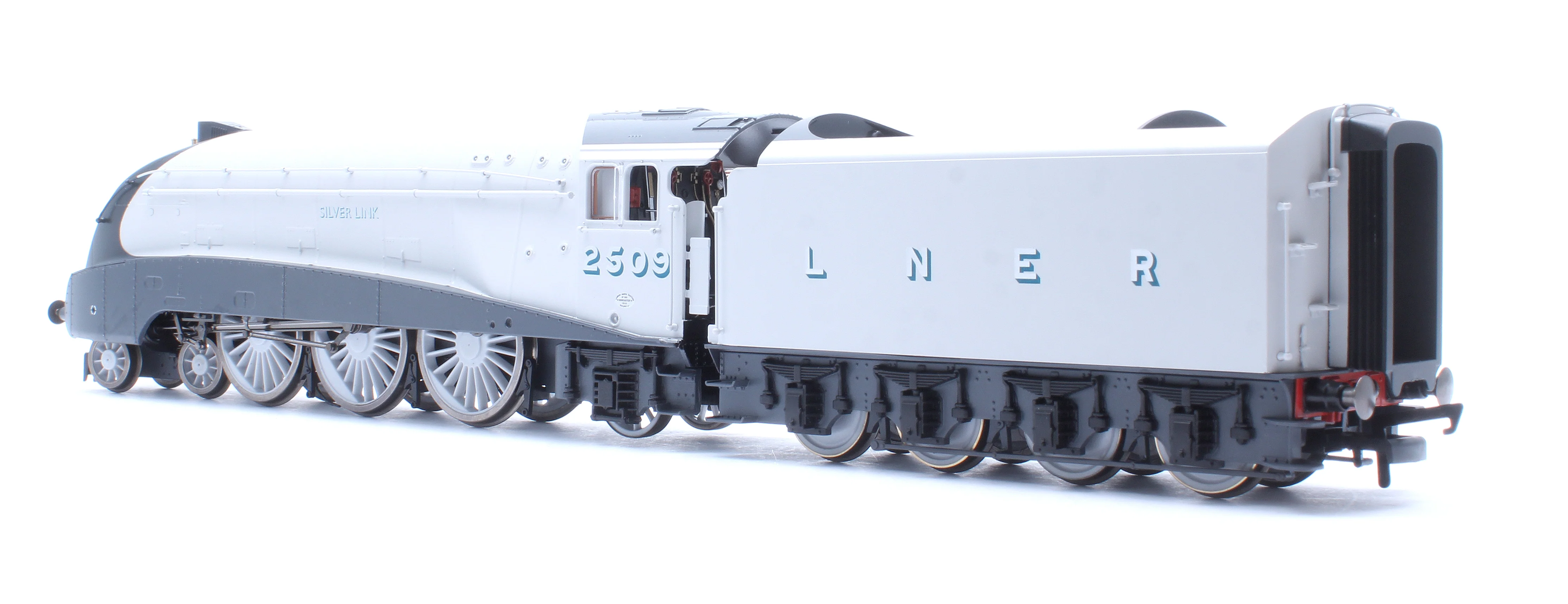 R30456 Hornby Dublo Class A4 4-6-2 LNER No.2509 'Silver Link' (90th Anniversary Collection) Steam Locomotive - Image 2