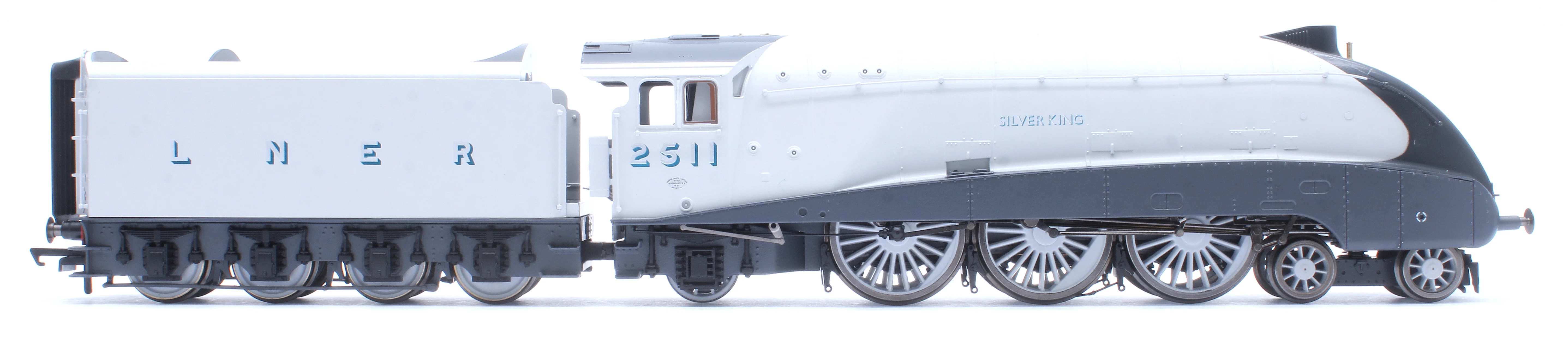 R30458 Hornby Dublo Class A4 4-6-2 LNER No.2511 'Silver King' (90th Anniversary Collection) Steam Locomotive - Image 5