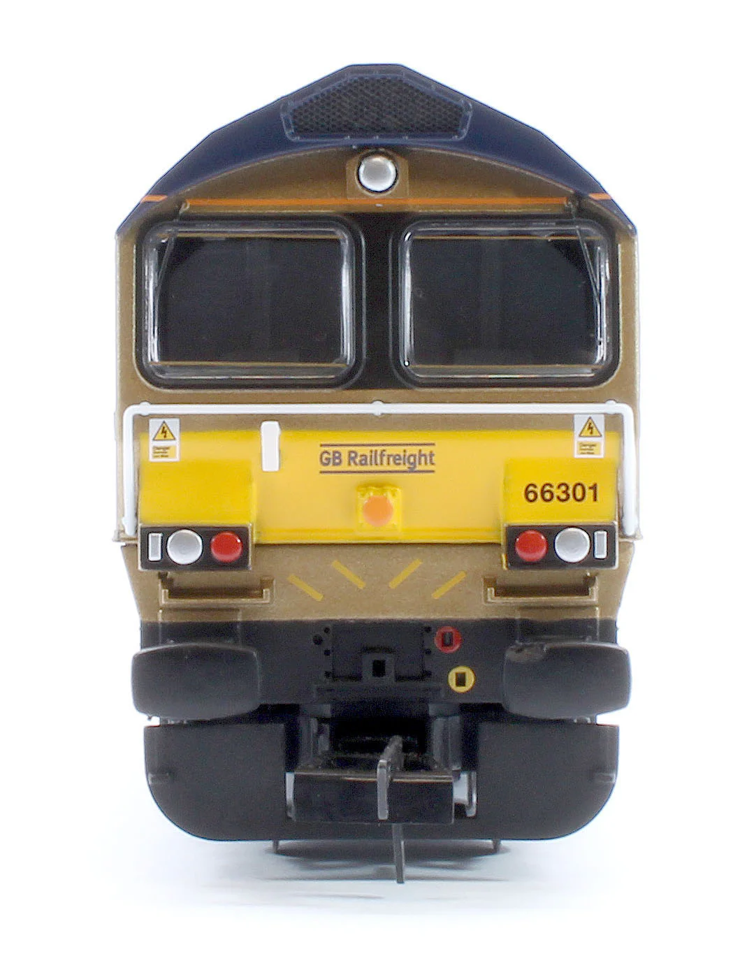 R30461 RailRoad GB Railfreight Class 66 Co-Co Drax 50th Anniversary Gold 66301 ‘Drax Power Station 50’ Diesel Locomotive - Image 9