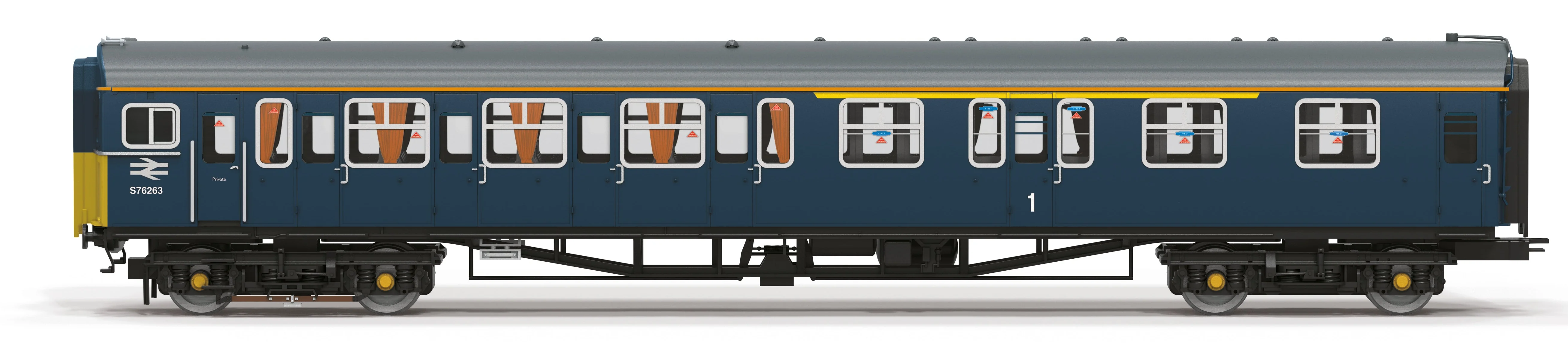 R30469 Class 423 4-VEP EMU BR Blue 3417 "Gordon Pettitt" -  4 Car Train Pack - Image 3