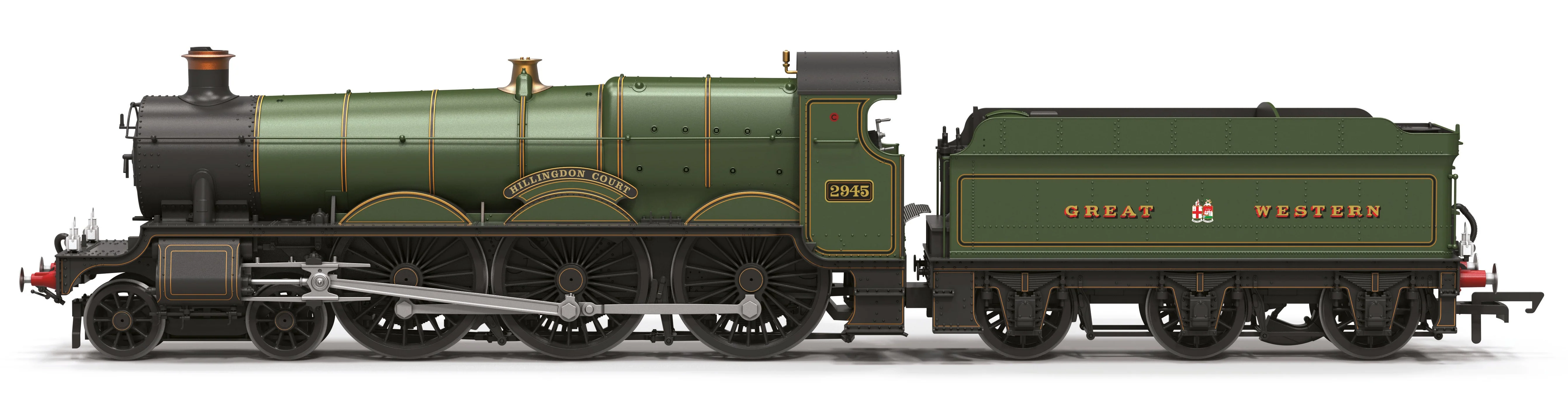 R30498 Class 29xx 'Saint' 4-6-0 GWR Green 2945 "Hillingdon Court" Steam Locomotive