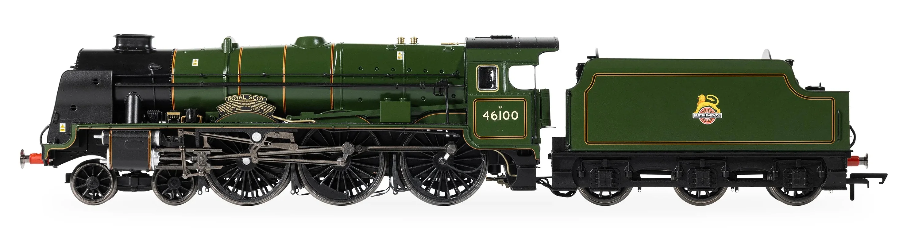 R30500 Class 7P 4-6-0 BR Green Early Emblem 46100 'Royal Scot' (One:One Collection) Steam Locomotive - Image 2