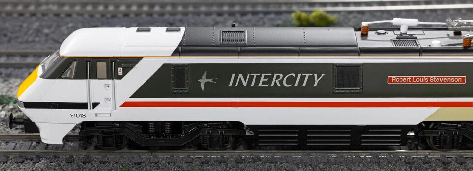 R30527TXS RailRoad Class 91 Intercity 91018 'Robert Louis Stevenson' Electric Locomotive - DCC Sound - Image 8