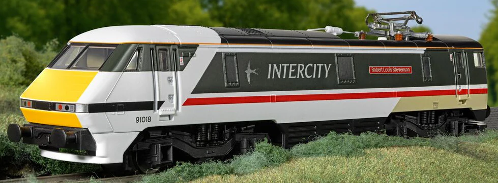 R30527TXS RailRoad Class 91 Intercity 91018 'Robert Louis Stevenson' Electric Locomotive - DCC Sound - Image 9