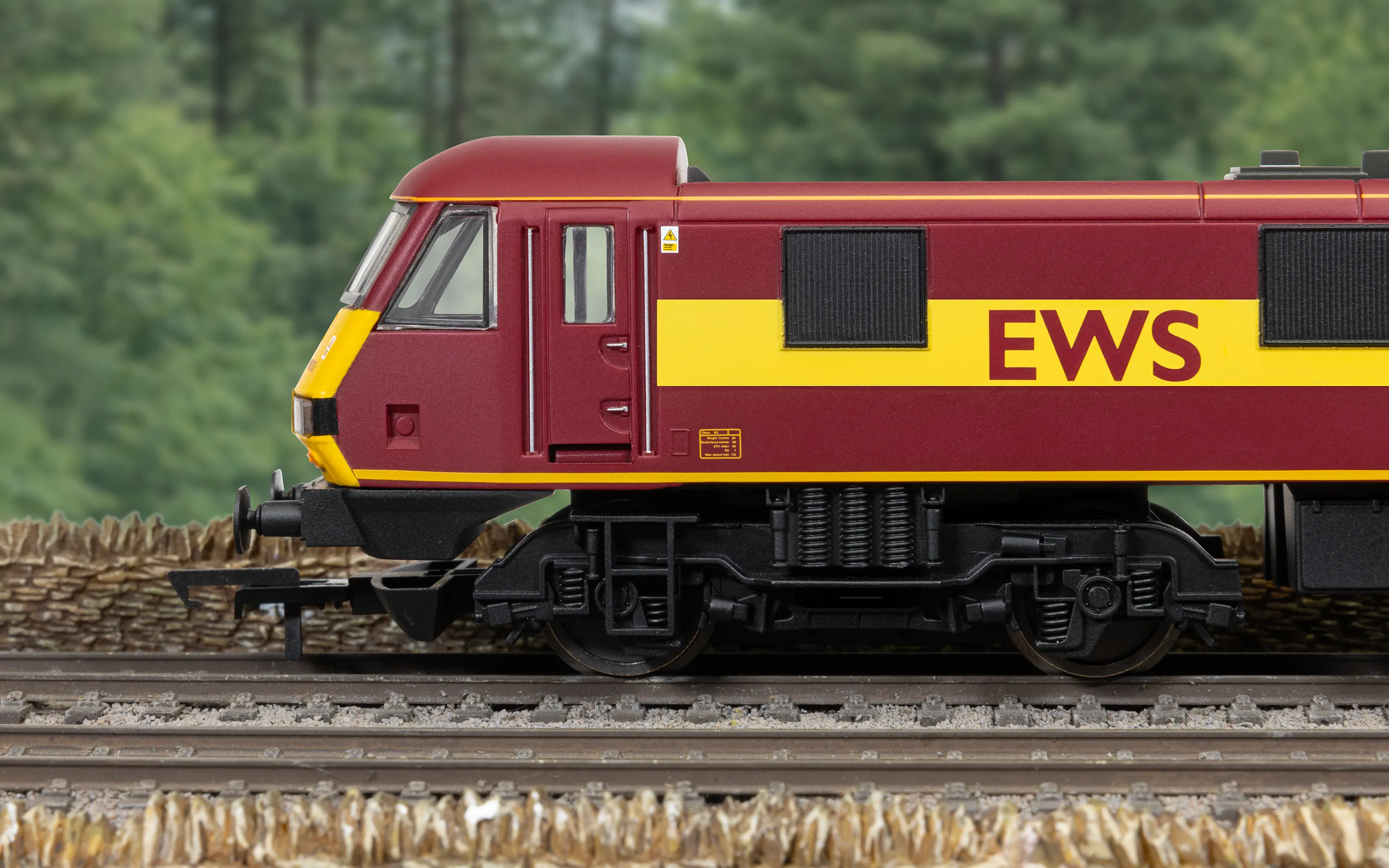 R30528 RailRoad Class 90 EWS 90020 'Collingwood' Electric Locomotive - Image 12