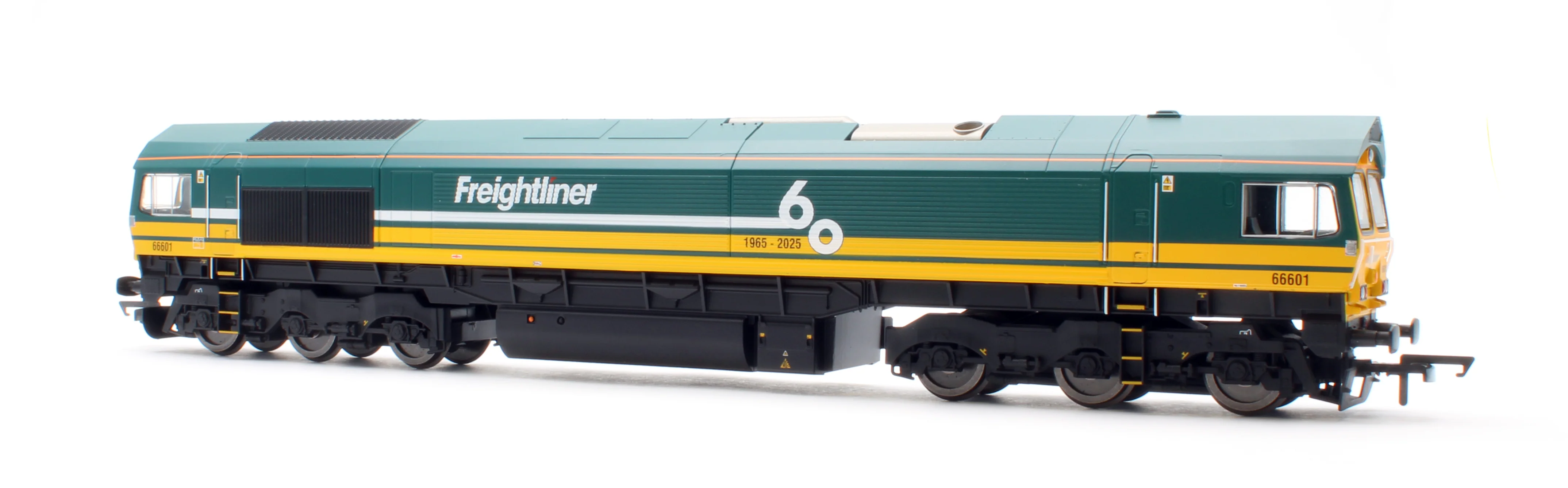 R30531TXS RailRoad Class 66 Freightliner 66601 'Freightliner 60' Diesel Locomotive - DCC Sound - Image 2