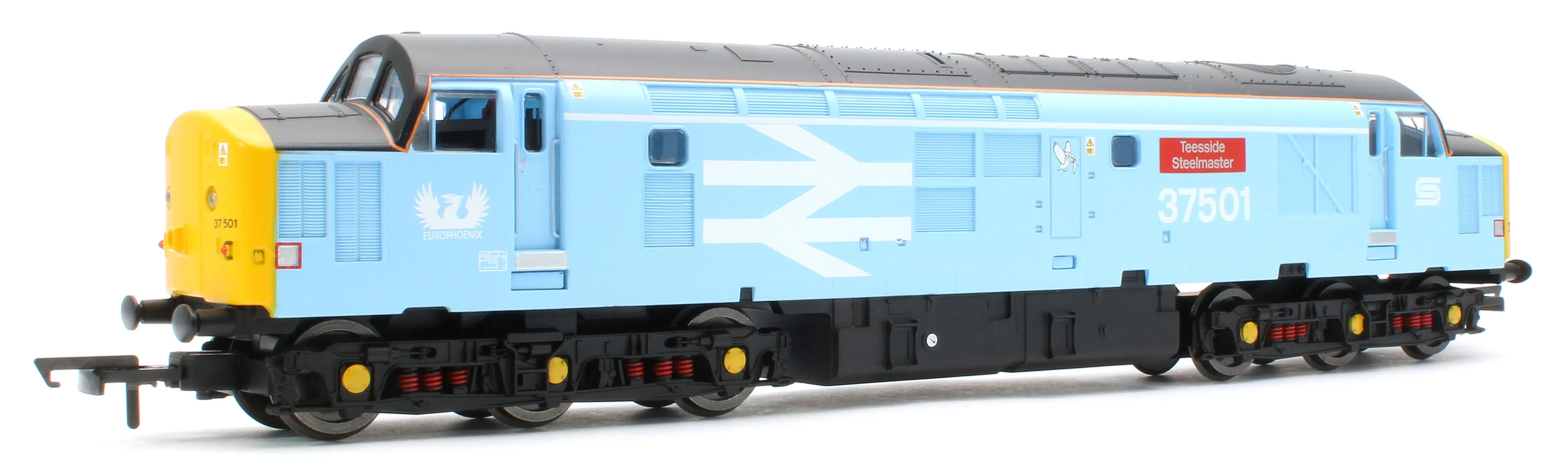 R30545TXS RailRoad Class 37/5 ROG / British Steel 37501 'Teesside Steelmaster' Diesel Locomotive - DCC Sound - Image 4