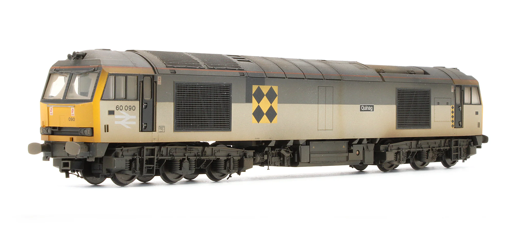 R3266 Pre-Owned Class 60 60090 Quinag BR Coal Sector Diesel Locomotive - Custom Weathered