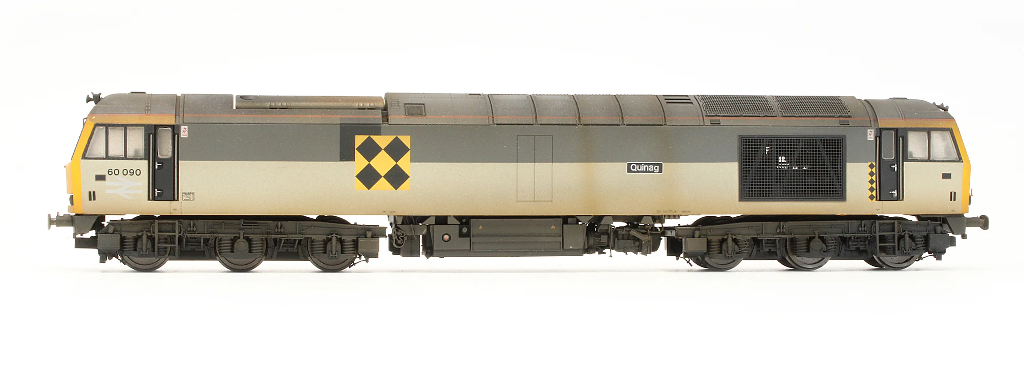 R3266 Pre-Owned Class 60 60090 Quinag BR Coal Sector Diesel Locomotive - Custom Weathered - Image 3