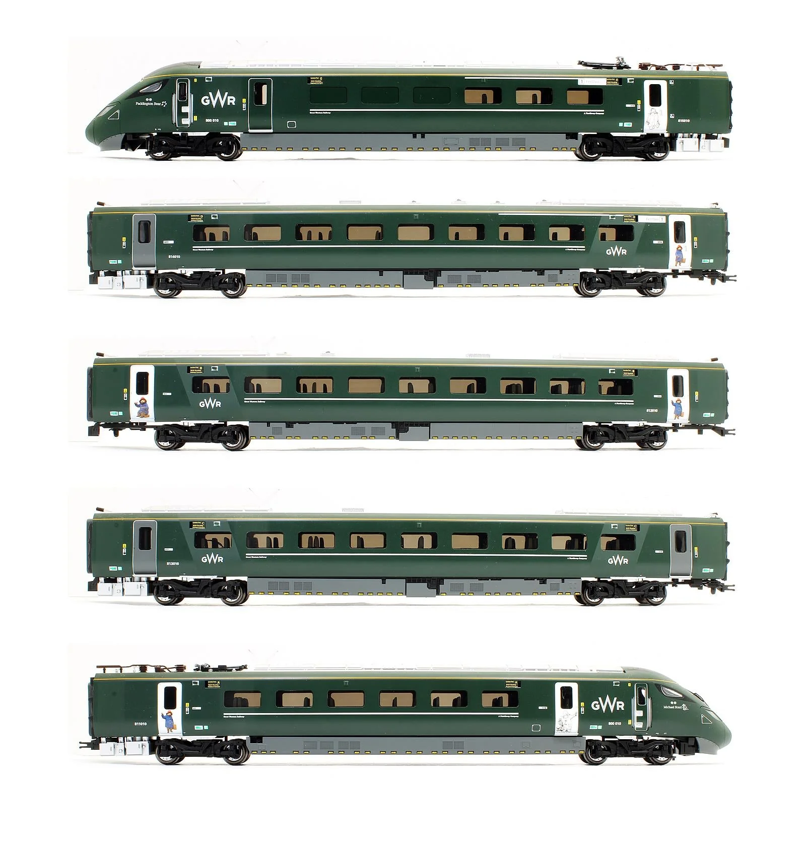 Pre-Owned R3691 GWR Class 800/0 'Paddington Anniversary' 5 Car Train Pack - DCC Sound