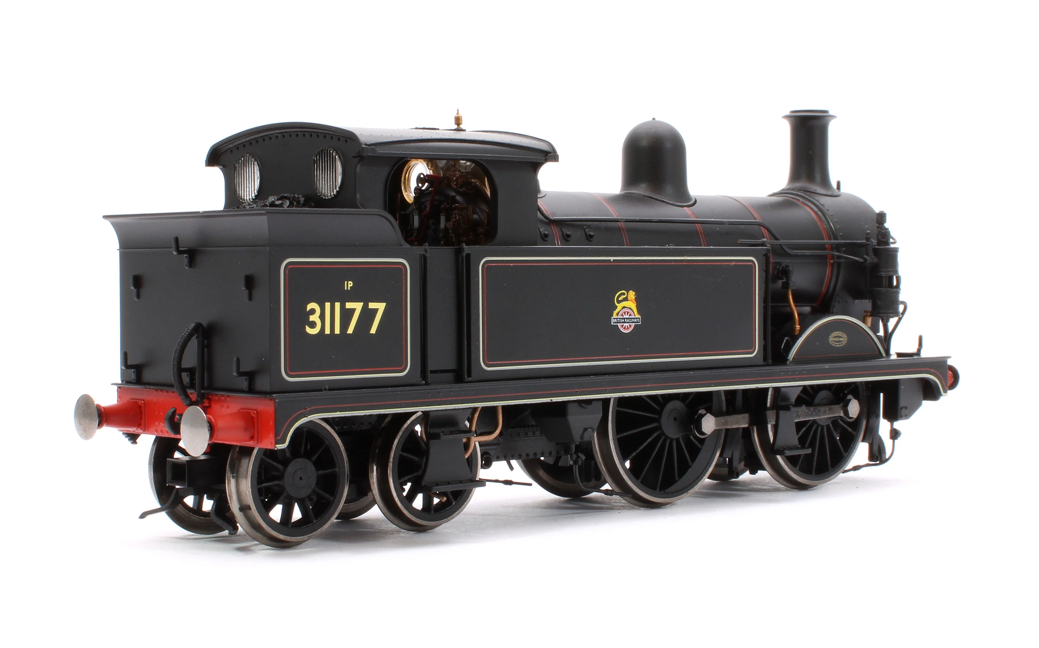 R3731 Class H Wainwright 0-4-4T 31177 BR Black Early Emblem Steam Locomotive - Image 3