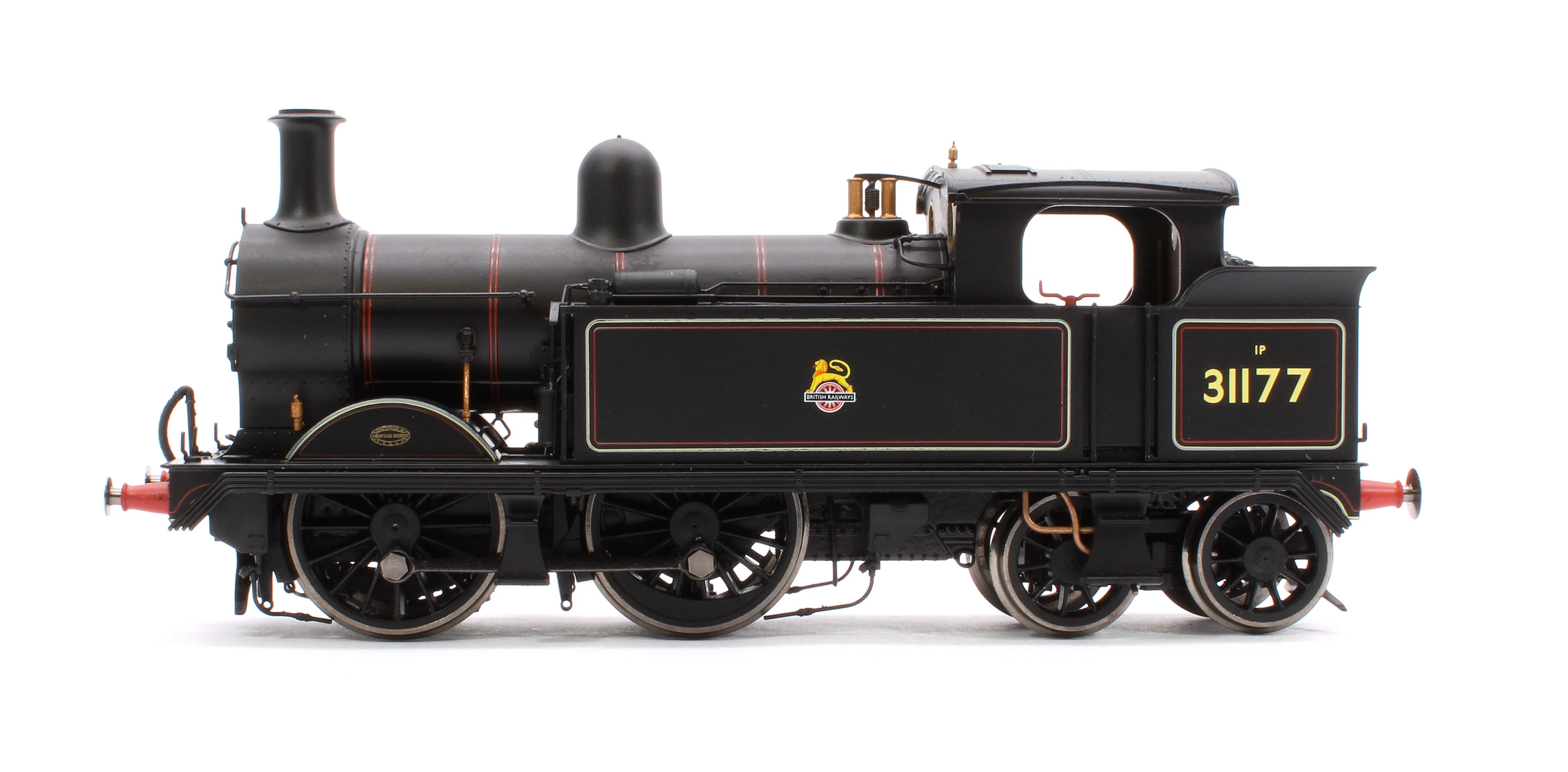 R3731 Class H Wainwright 0-4-4T 31177 BR Black Early Emblem Steam Locomotive - Image 5