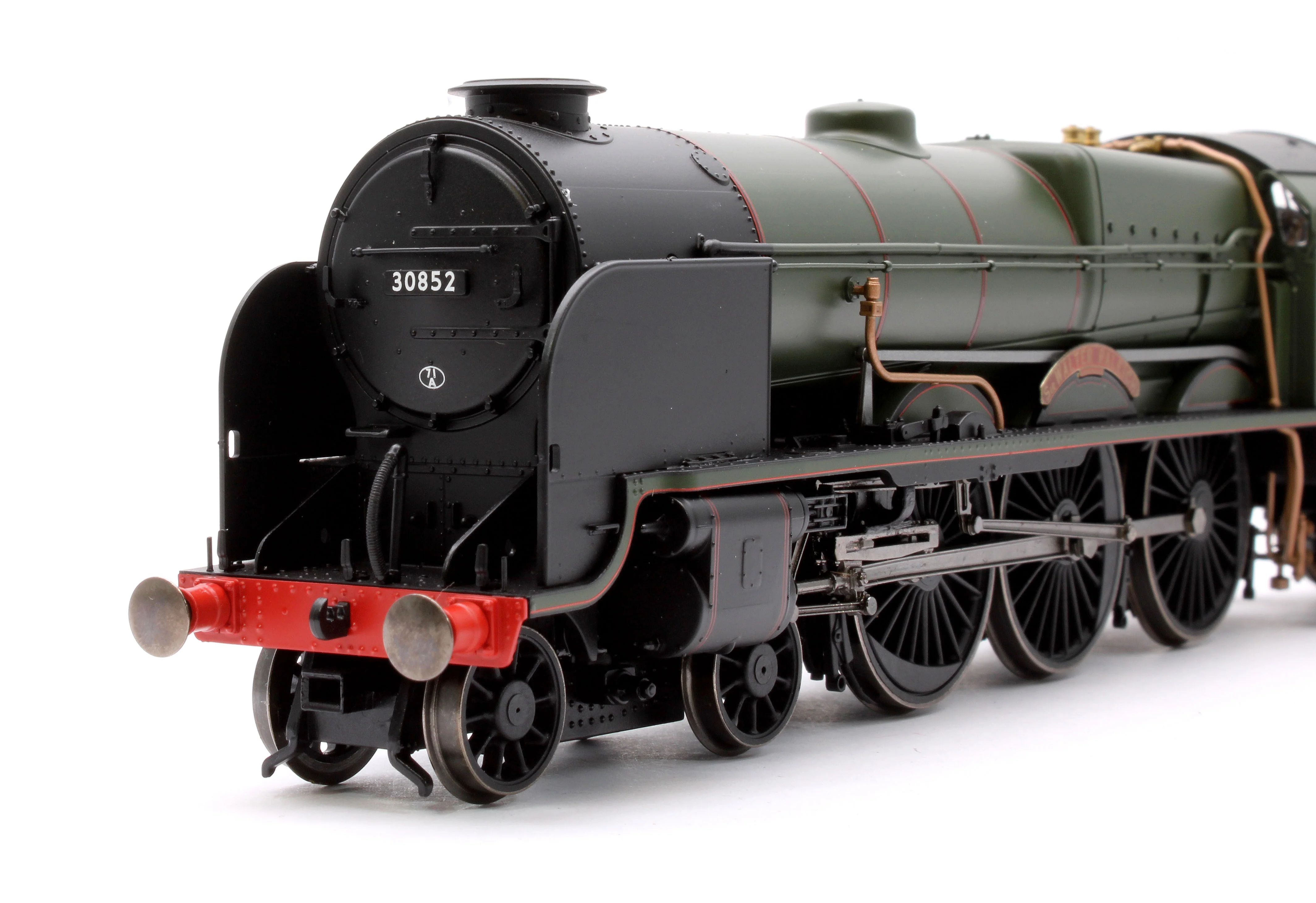 Lord Nelson Class 4-6-0 30852 'Sir Walter Raleigh' BR Green Early Emblem Steam Locomotive - Image 8