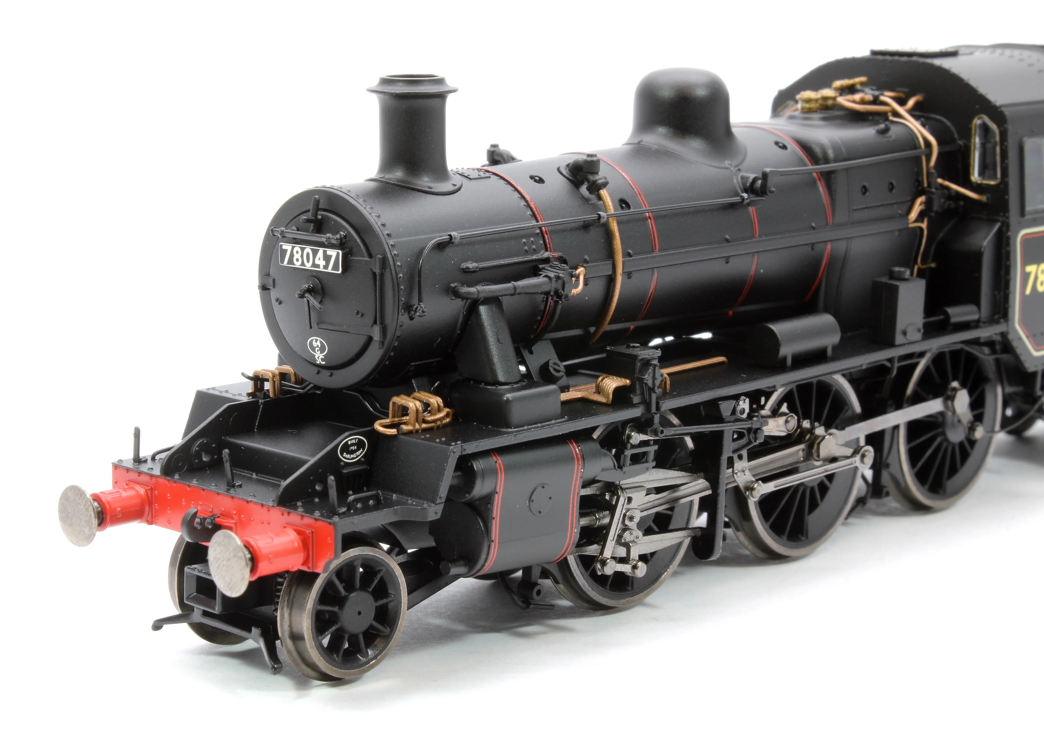 Standard Class 2MT 2-6-0 BR Black Late Crest 78047 Steam Locomotive - Image 6