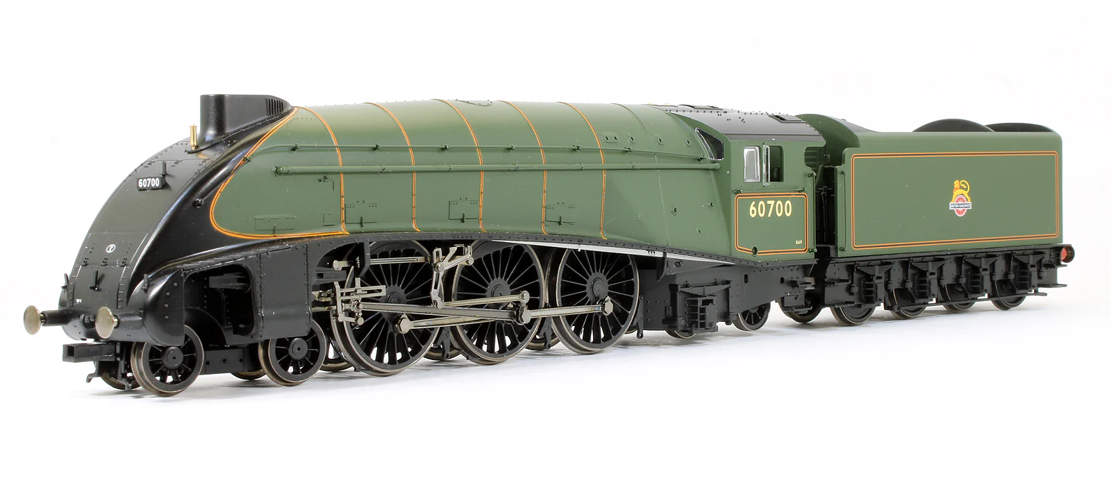 R3844 BR Rebuilt Class W1 'Hush Hush' 4-6-4 No.60700 Steam Locomotive