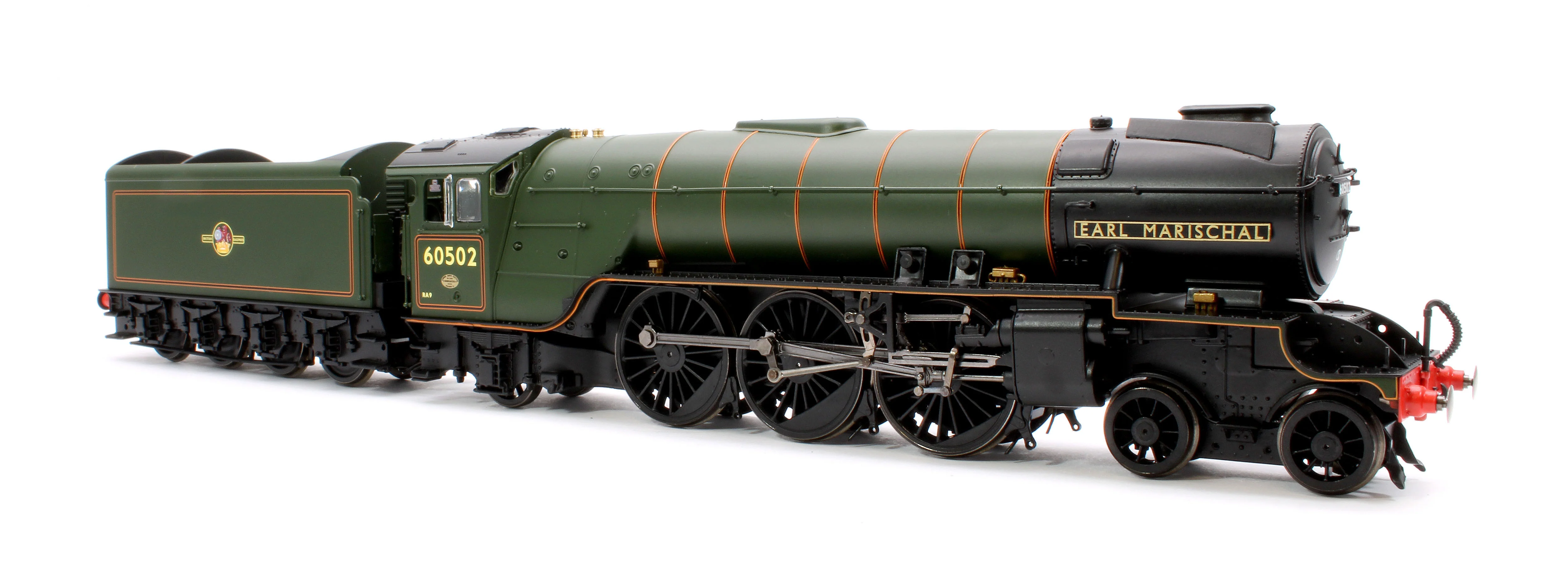 R3977 Thompson Class A2/2 4-6-2 'Earl Marischal' BR Green Late Crest 60502 Steam Locomotive - Image 4