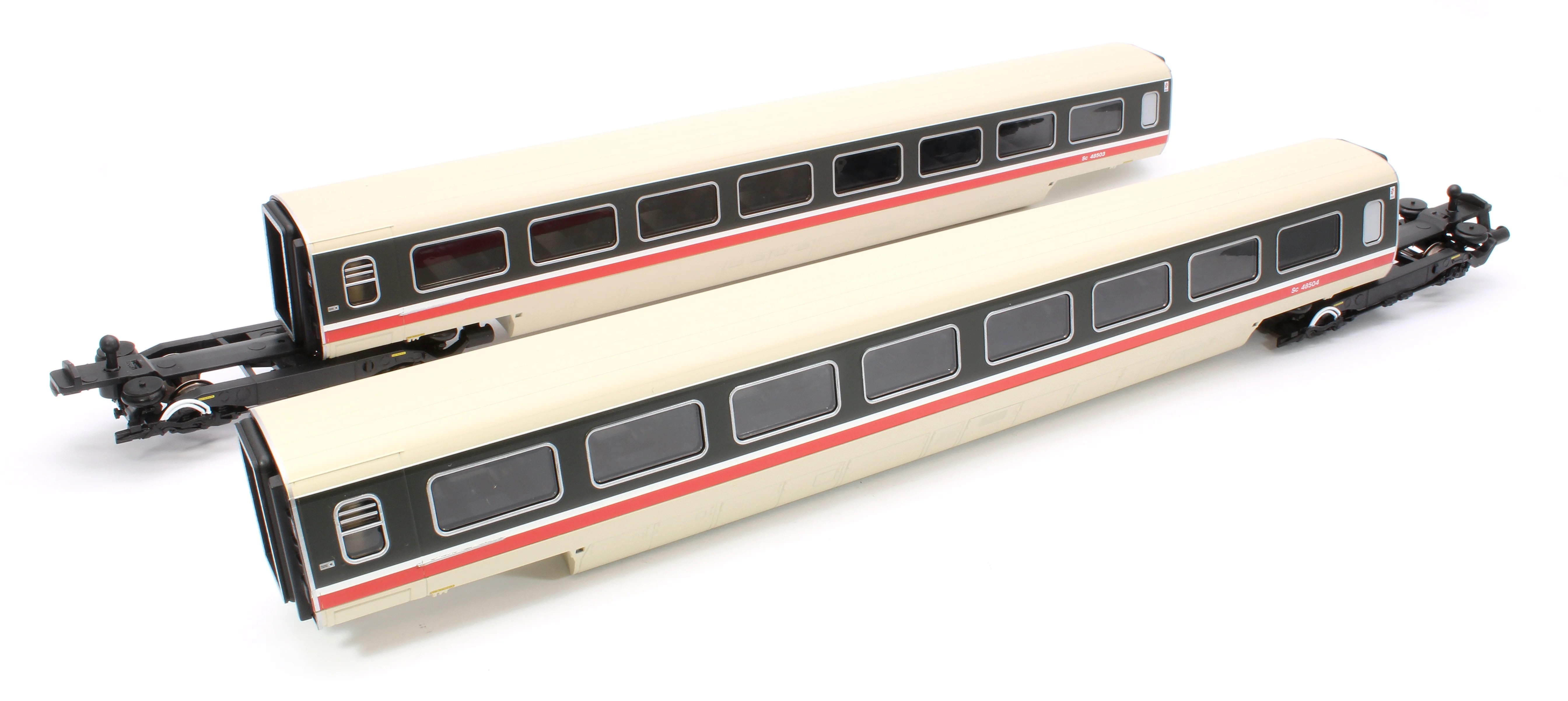 R40014 Pre-Owned Class 370 Advanced Passenger Train APT 2-car TF Coach Pack BR 48503 + 48504
