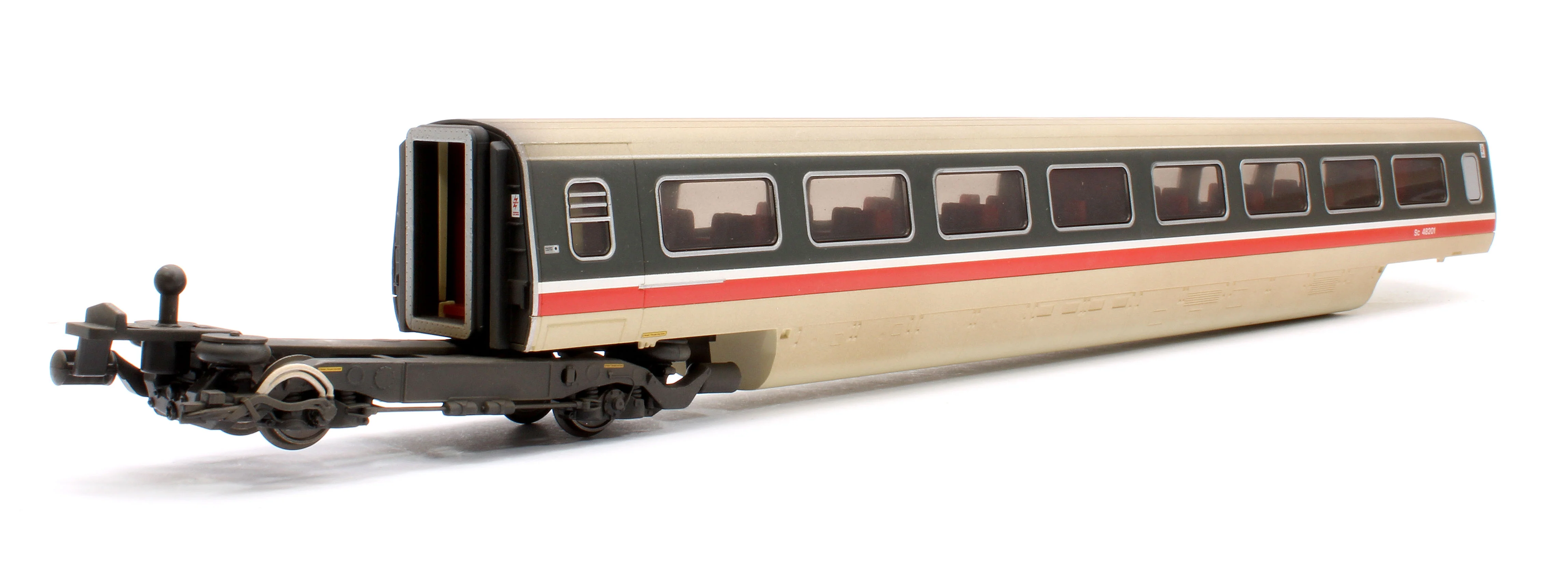 R40209 Pre-Owned Class 370 Advanced Passenger Train BR '48201 & 48202' 2 Car TS Coach Pack - Weathered - Image 2