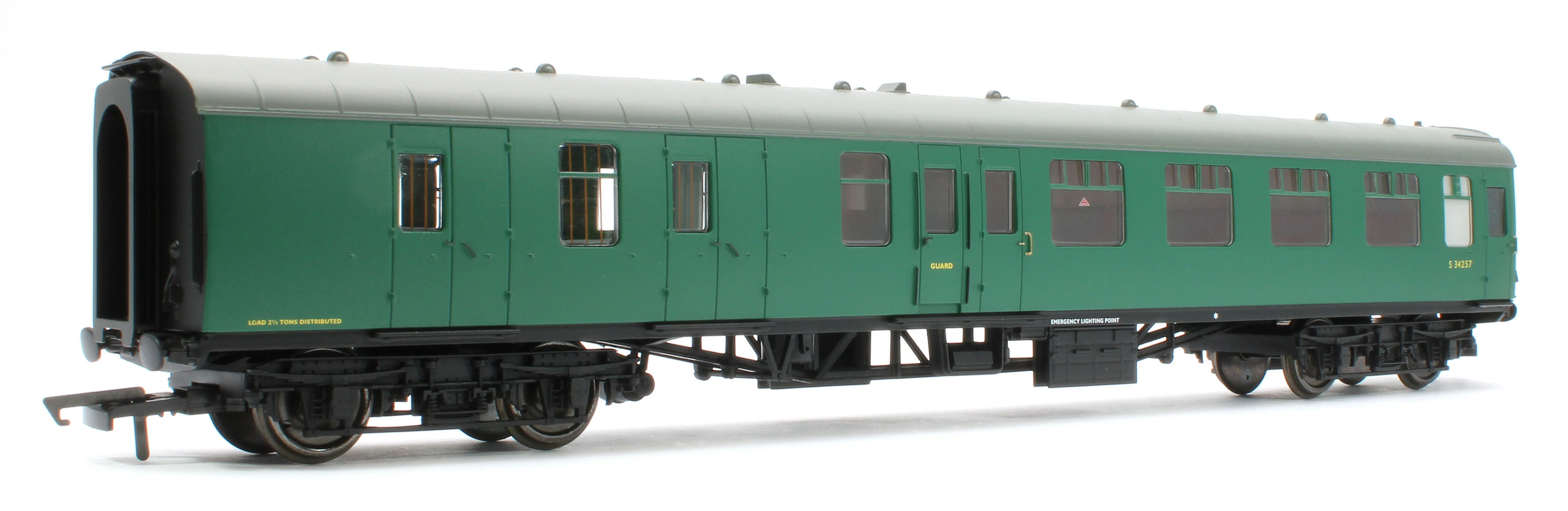R40516 Mark 1 BSK Brake Second Corridor BR Green S34257