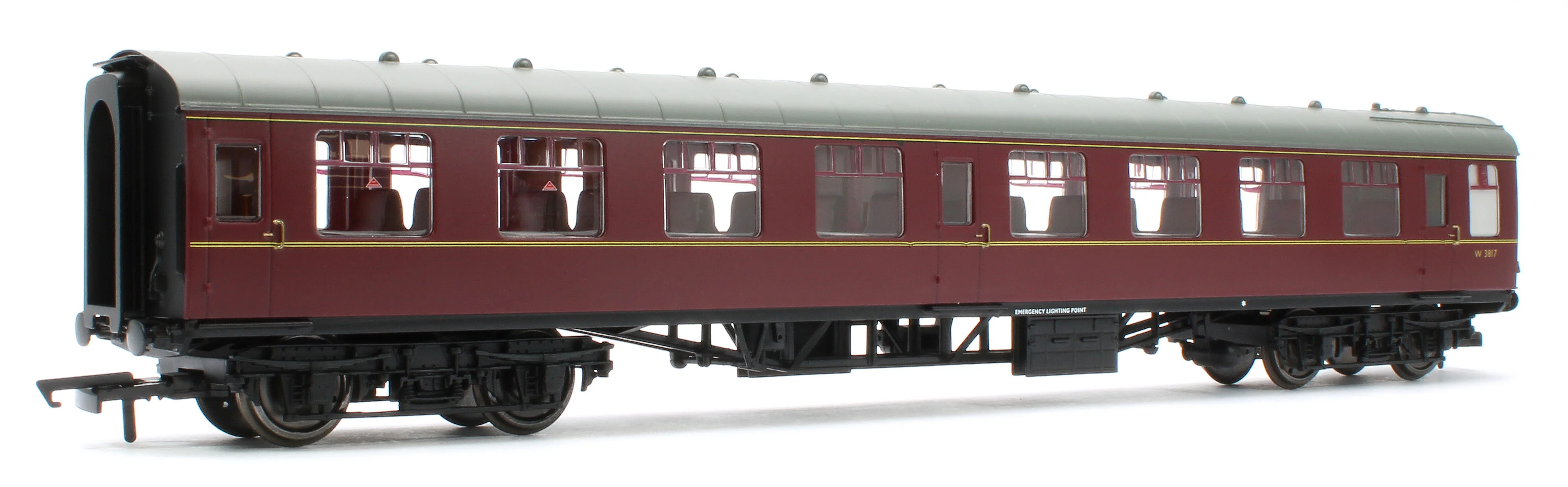 R40518 Mark 1 TSO Second Open BR Maroon W3817 - Image 3
