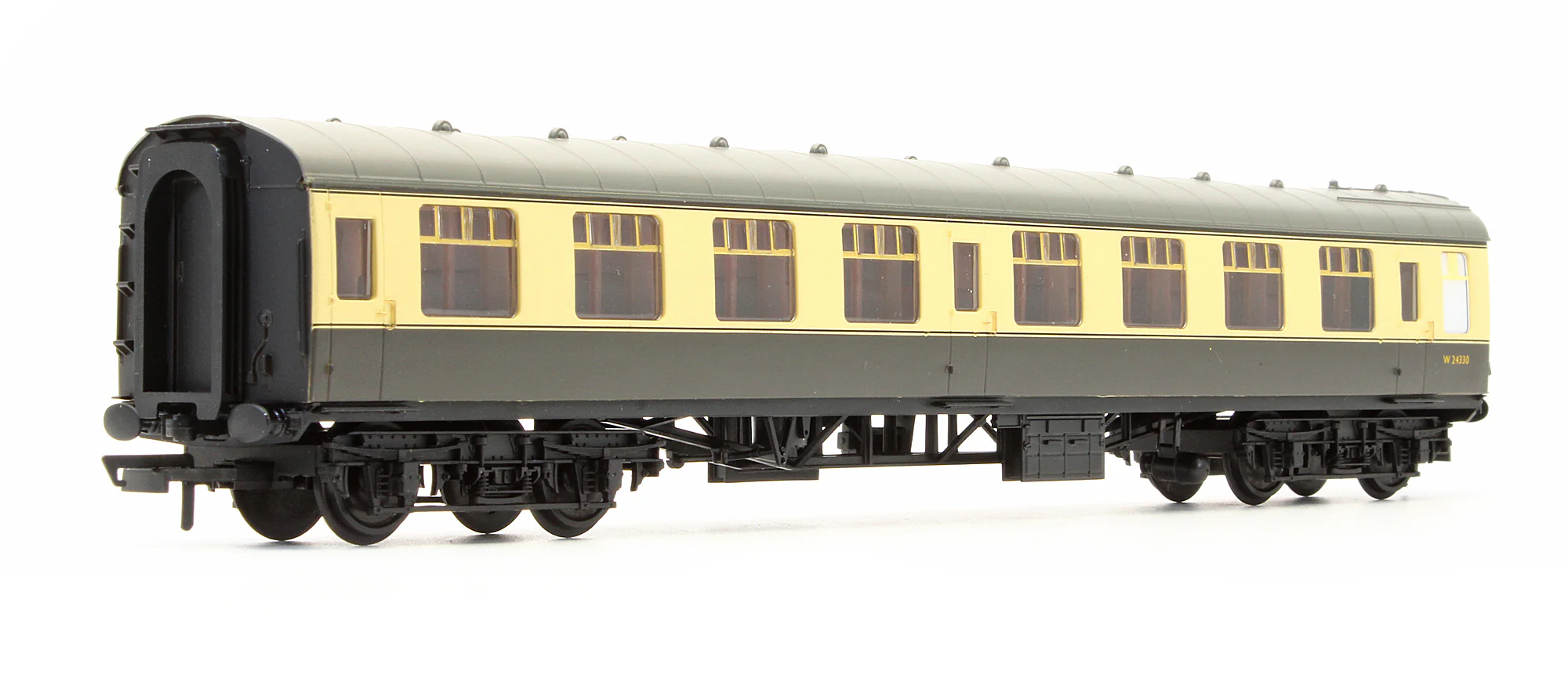 Pre-Owned R4354 RailRoad BR Chocolate & Cream MK1 2nd Class Coach 'W24330'