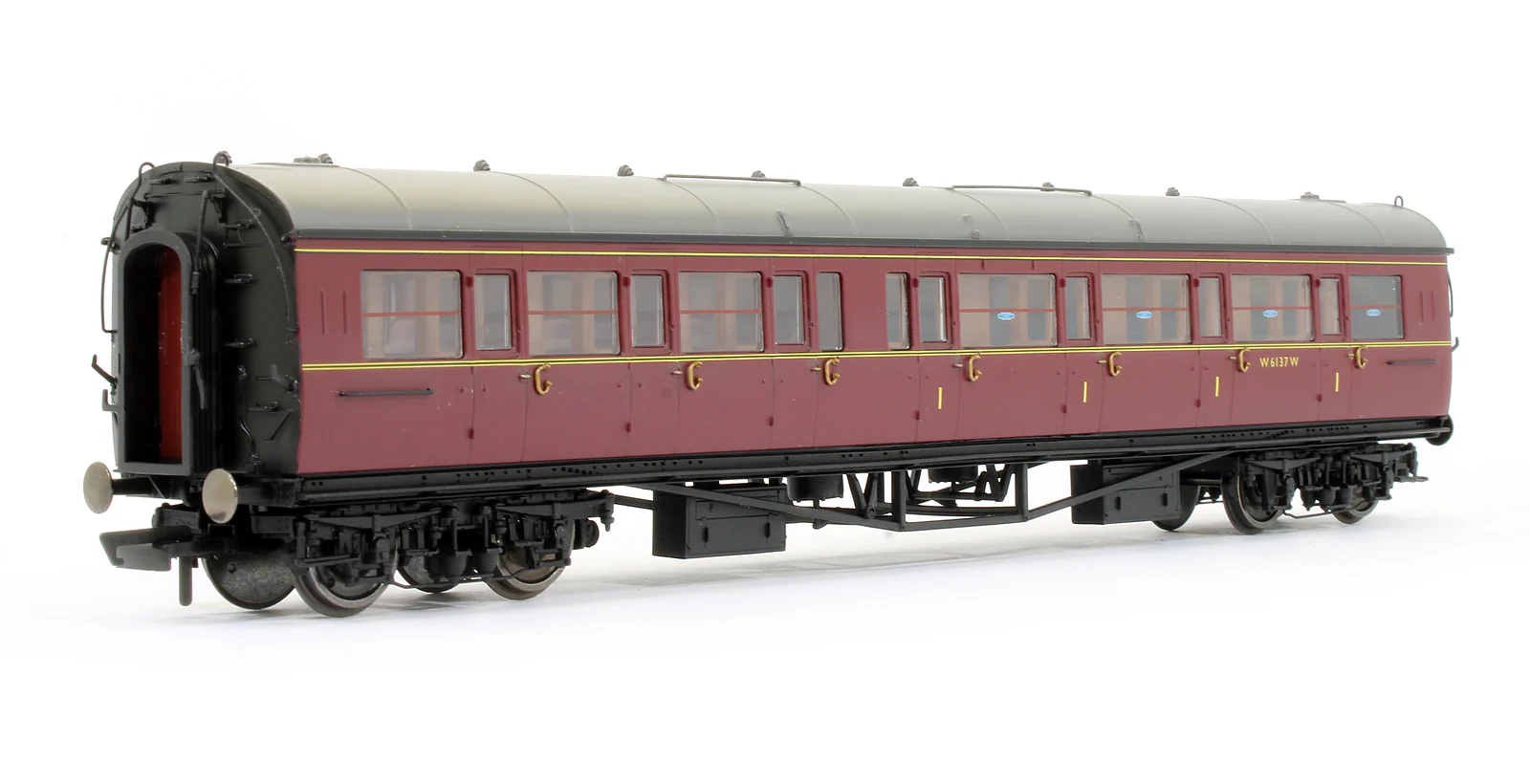 R4767 BR Maroon Collett Corridor Composite (RH) Coach 'W6137W' - Image 2