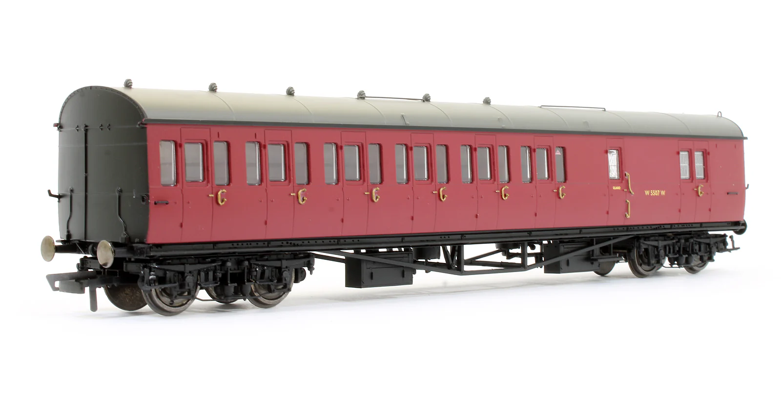 R4880 BR Crimson Collett Suburban Brake 3rd (LH) Coach 'W5507W'