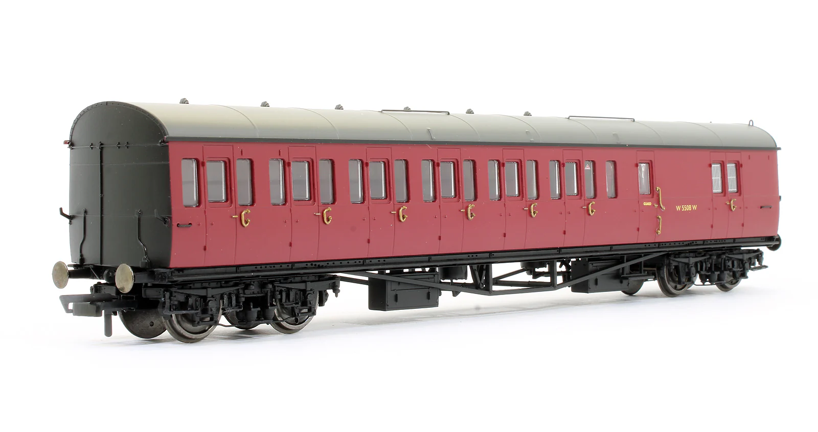 R4881 BR Crimson Collett Suburban Brake 3rd (RH) Coach 'W5508W'