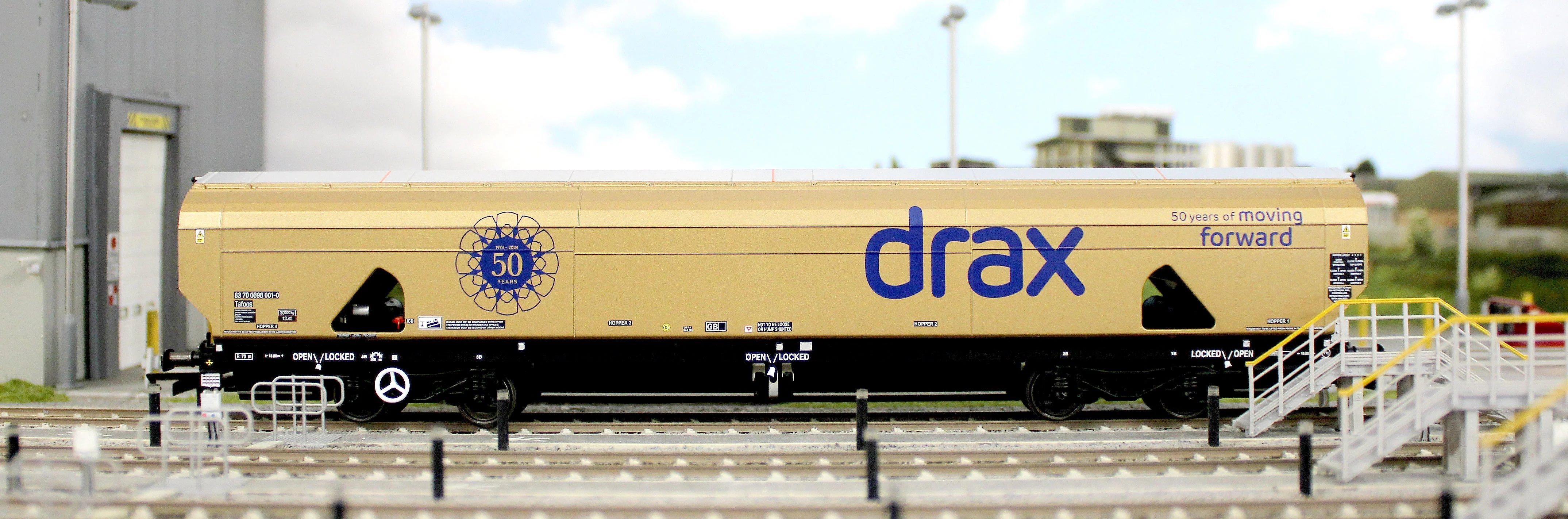 R60322 Drax Biomass Gold 50th Anniversary Wagon - Image 7