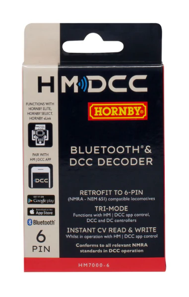 R7321 HM7000-6: Bluetooth® & DCC Decoder (6-pin)