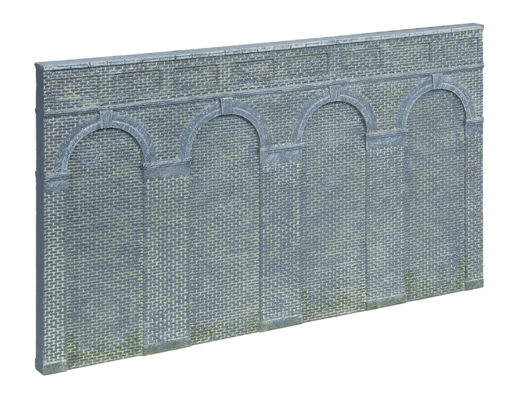 R7373 High Level Arched Retaining Walls x2 (Engineers Blue Brick) - Image 2