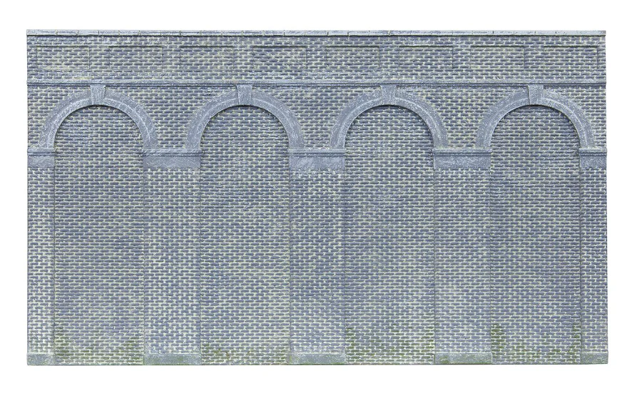 R7373 High Level Arched Retaining Walls x2 (Engineers Blue Brick) - Image 3