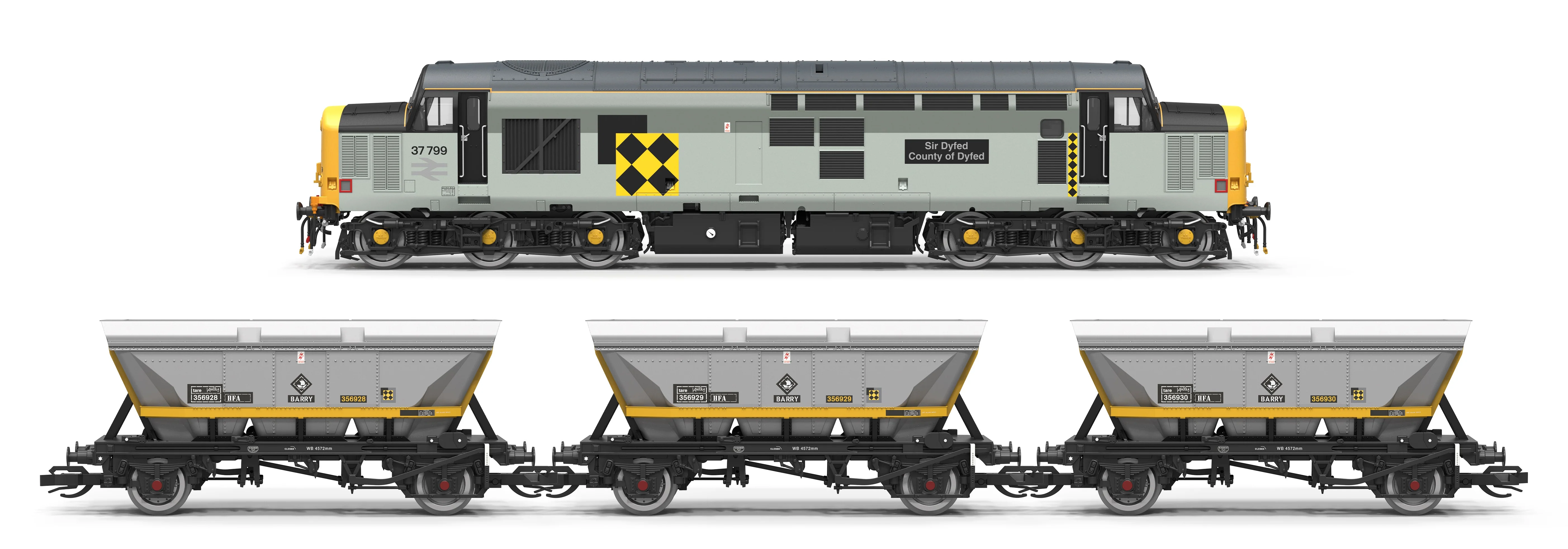 TT1008M Coalfield Freight Train Set - Image 8