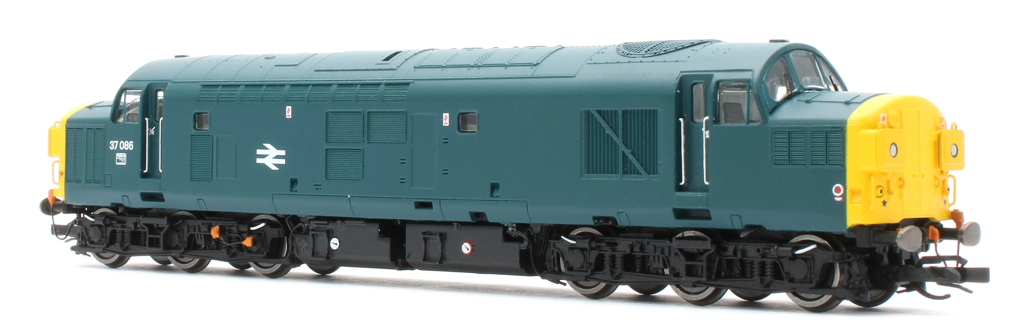 TT3057M Class 37 BR Blue No.37086 Diesel Locomotive - Image 5