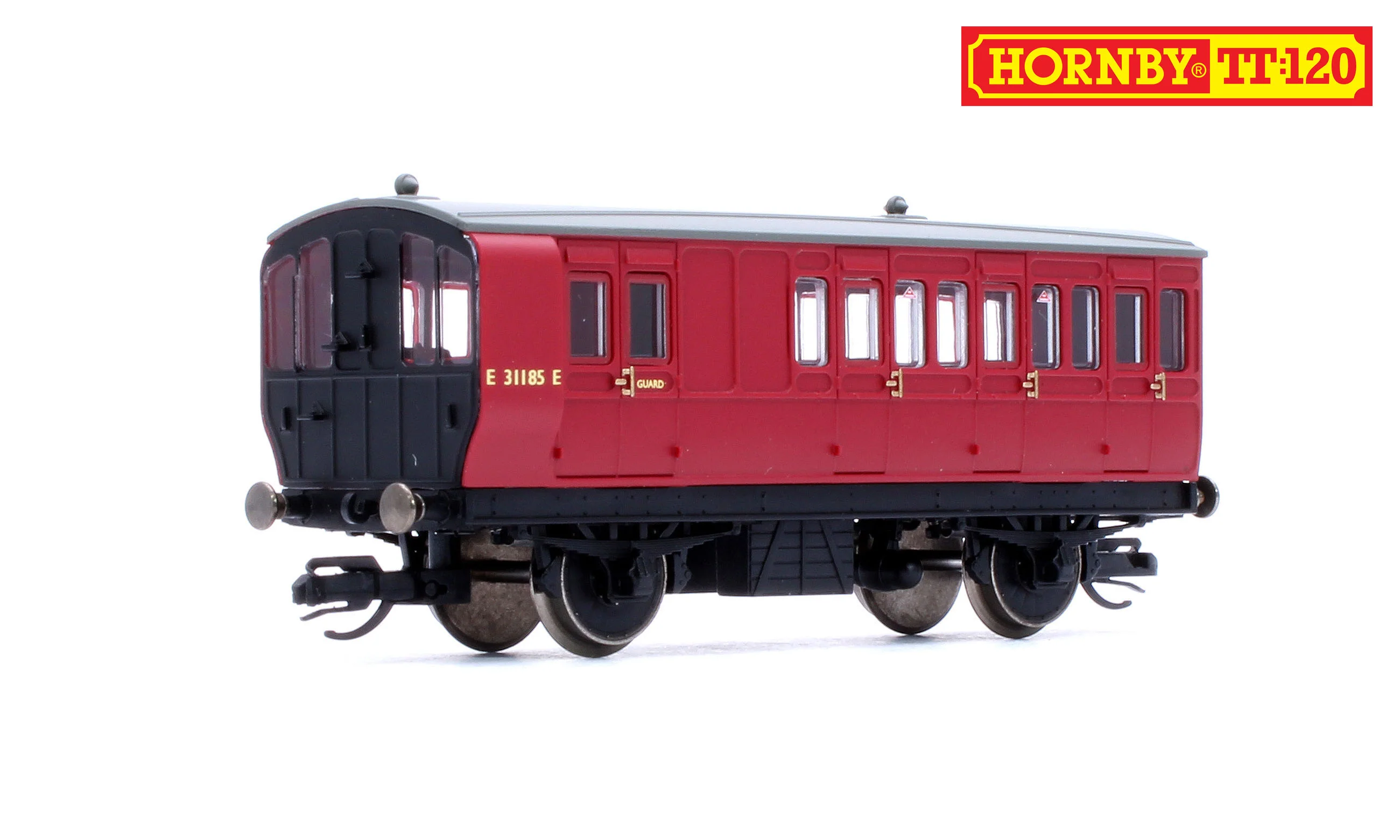 TT4061 BR 4 Wheel Coach 3rd Class Brake - Image 3