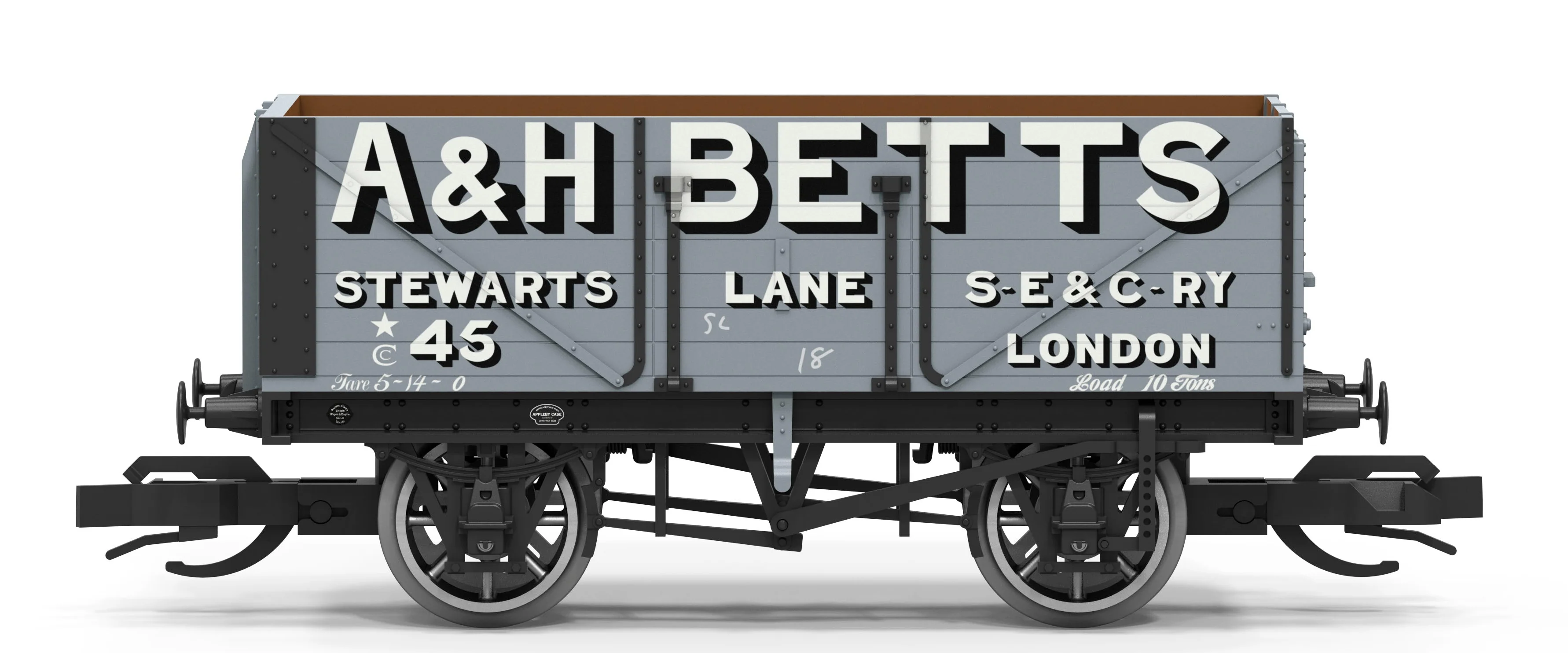 TT6054 7 Plank Open Wagon 'A & H Betts, London'