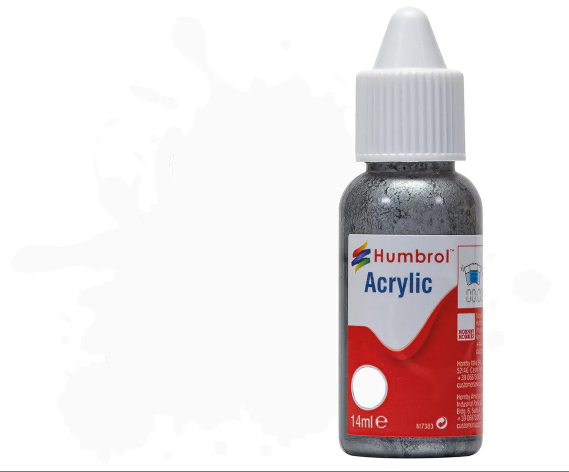 DB0135 HUMBROL ACRYLIC DROPPER BOTTLE - No 135 Satin Varnish - Satin - 14ml