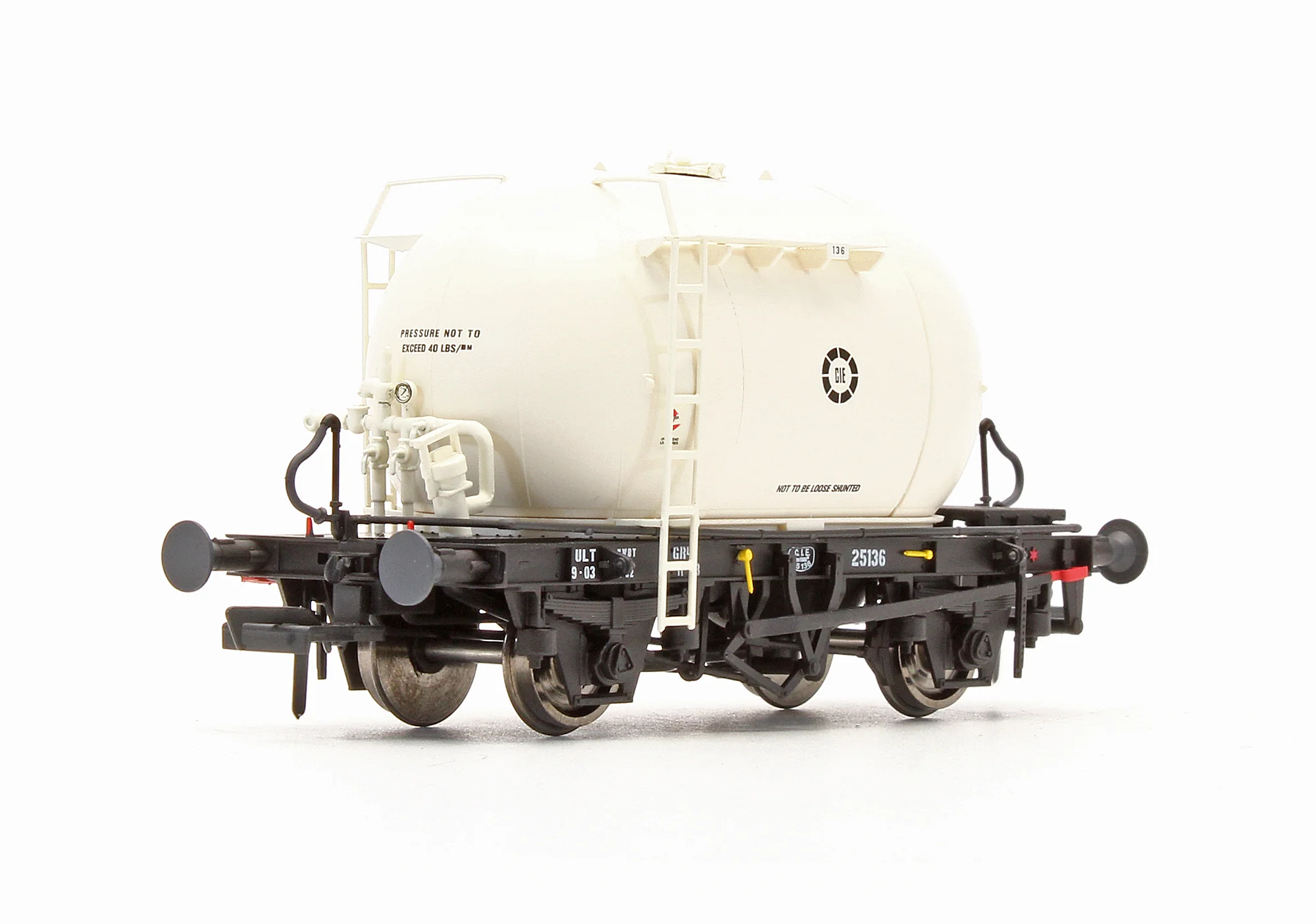 Pre-Owned IRM1016 CIE Bulk Cement Wagon - Ivory/Black - Set G - Image 4
