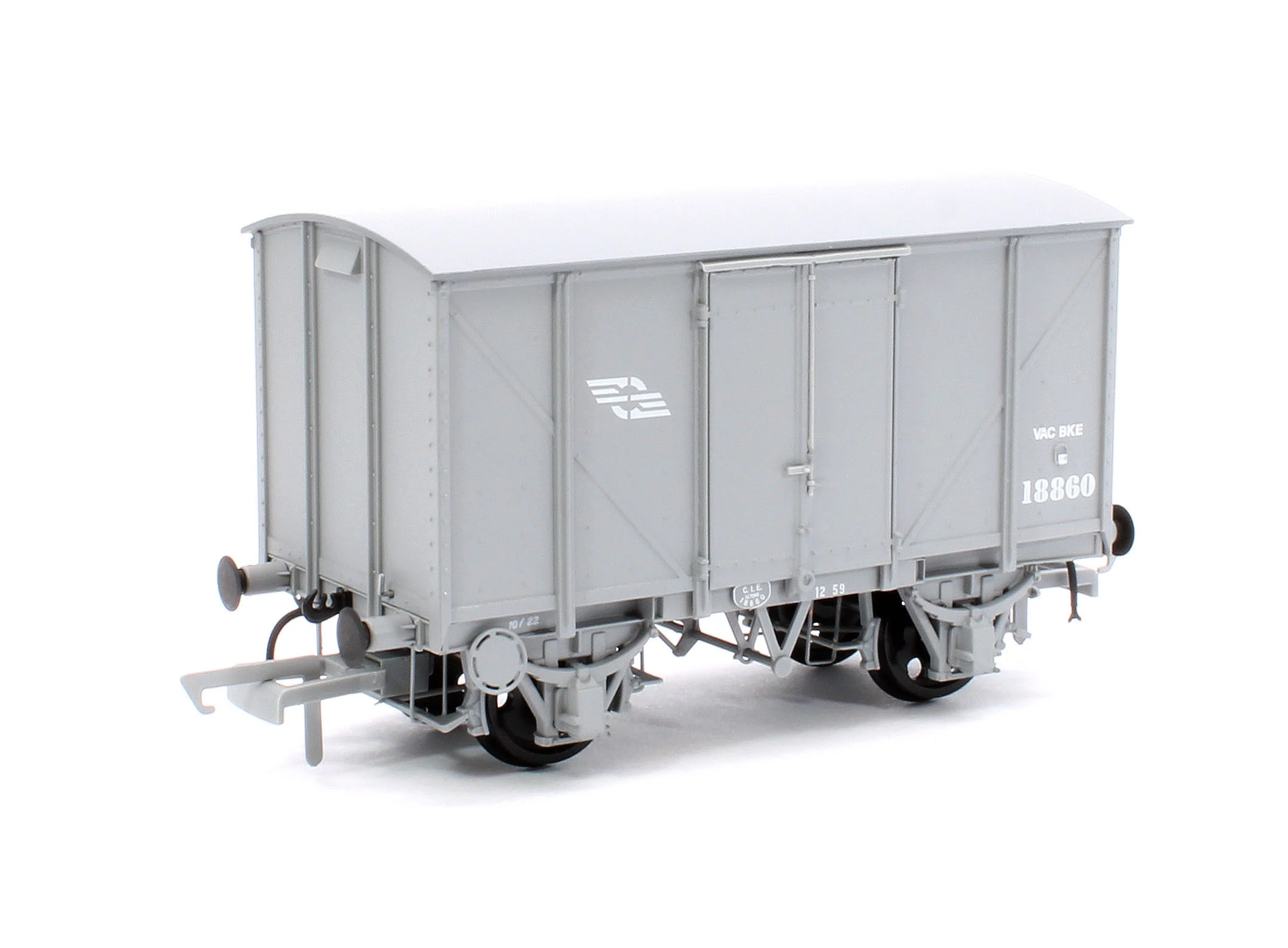 IRM1273 CIE Bulleid H Van - Grey (CIE Flying Snail era) - vacuum fitted - Pack 2 - Image 7