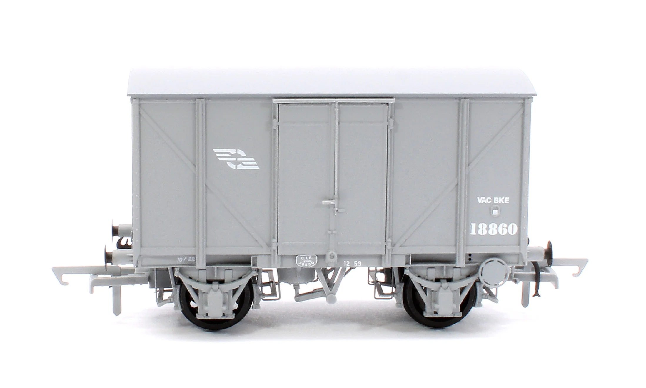 IRM1273 CIE Bulleid H Van - Grey (CIE Flying Snail era) - vacuum fitted - Pack 2 - Image 8