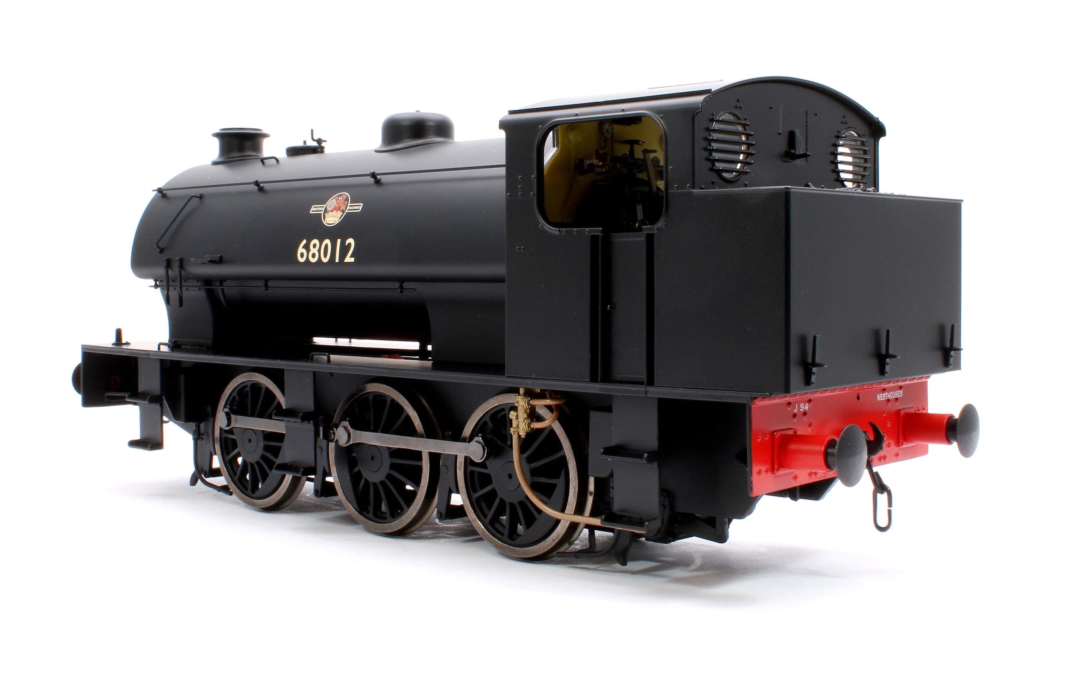 7S-094-004D J94 Austerity BR Black Late Crest 68012 0-6-0 locomotive - DCC Fitted - Image 2