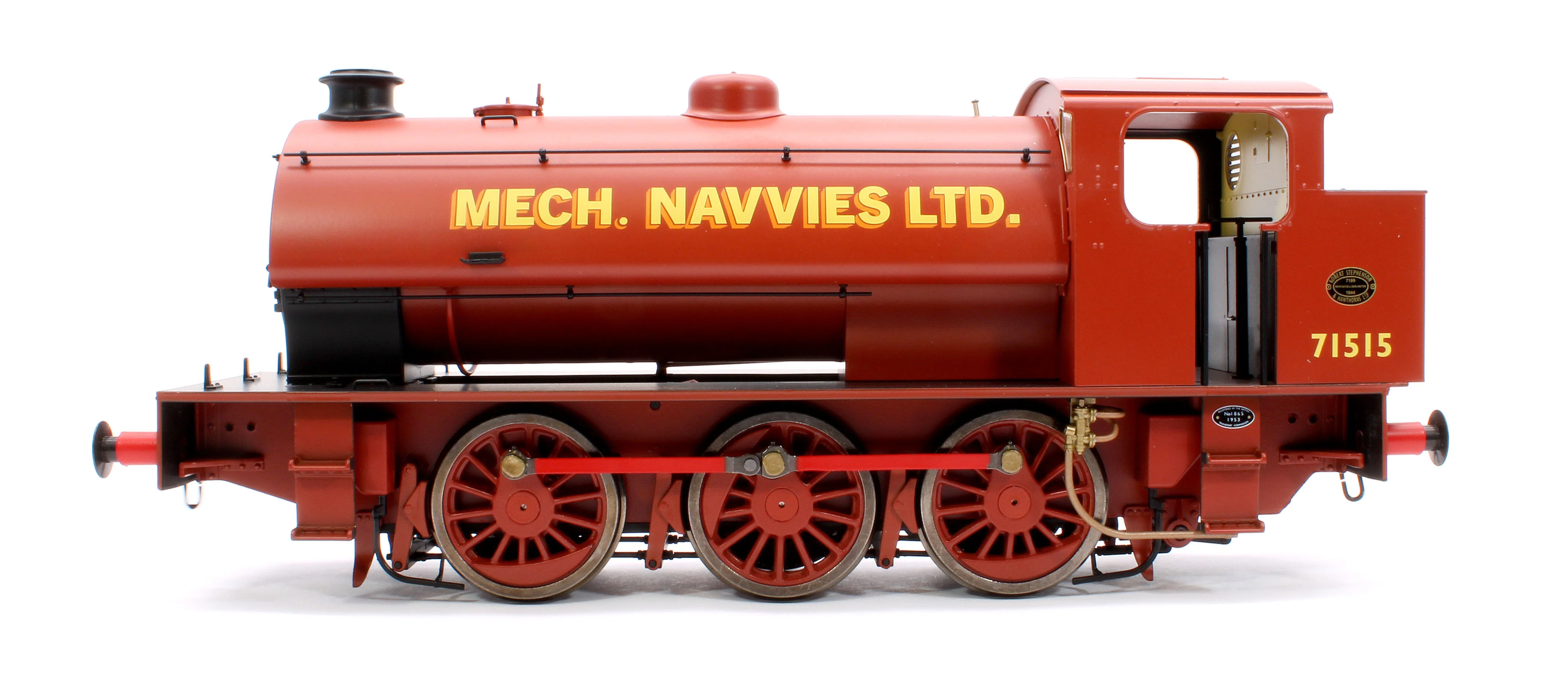 7S-094-009 J94 Austerity Mech Navvies Red 71515 0-6-0 locomotive - Image 5