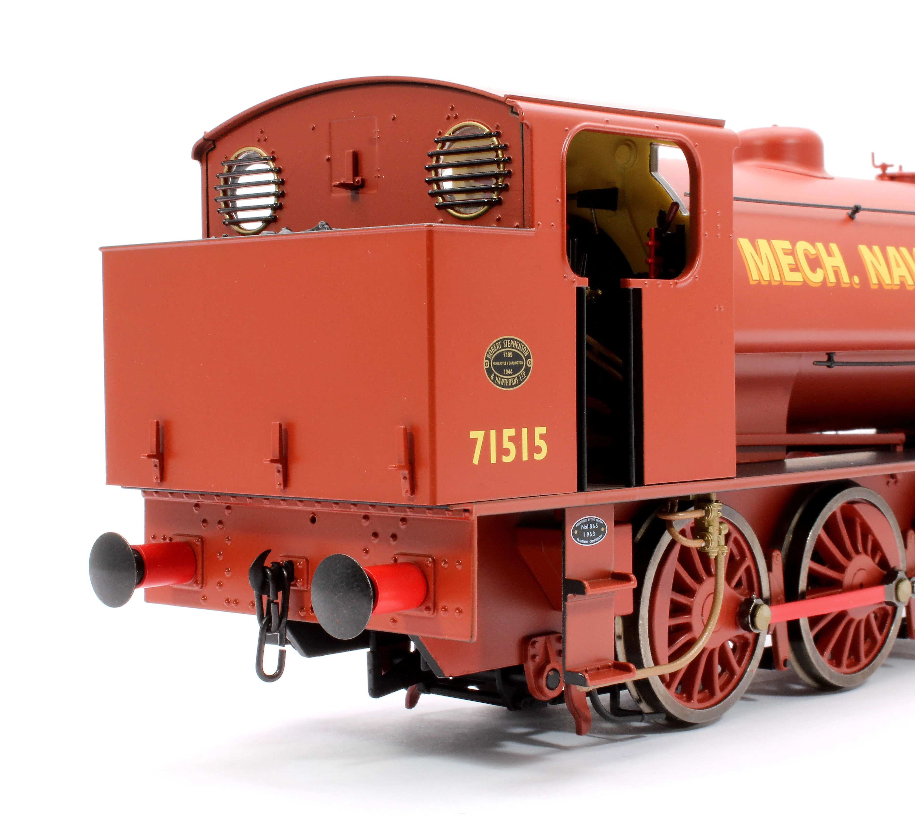 7S-094-009 J94 Austerity Mech Navvies Red 71515 0-6-0 locomotive - Image 8