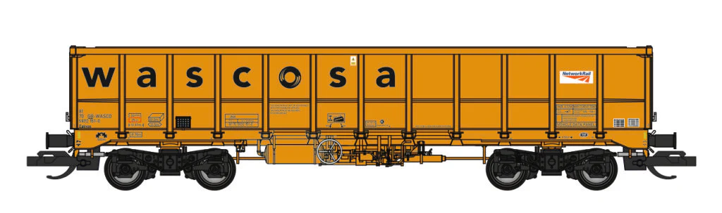 TT-EAL-105D JNA / MMA EALNOS Bogie Box Wagon Wascosa/Network Rail 5932 183-3 - Image 2
