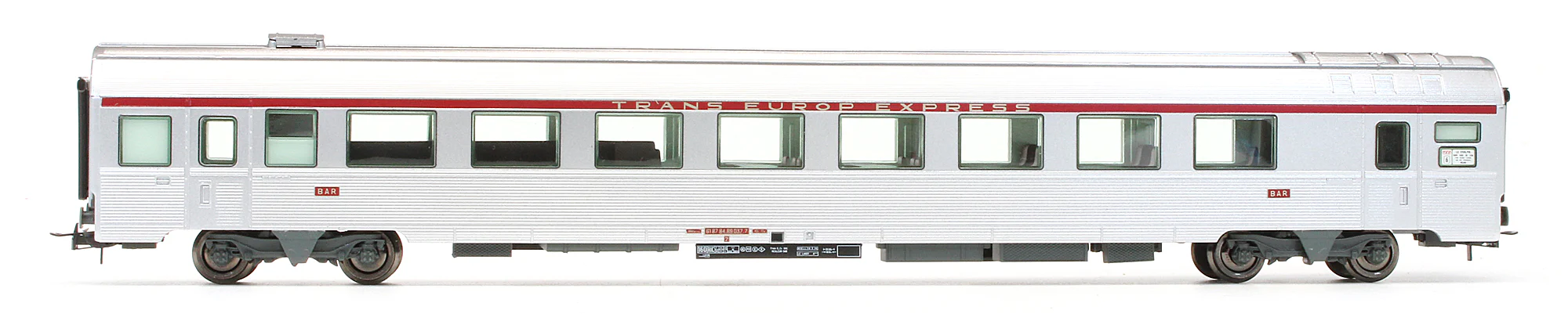 HJ4144 Pre-Owned SNCF TEE 3 Car Coach Set - Image 2