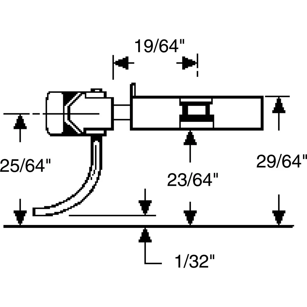KDE5 Kadee 5 (No.5) Standard Magne-Matic Coupler Medium 9/32'' Cntrst (2pr) - Image 3