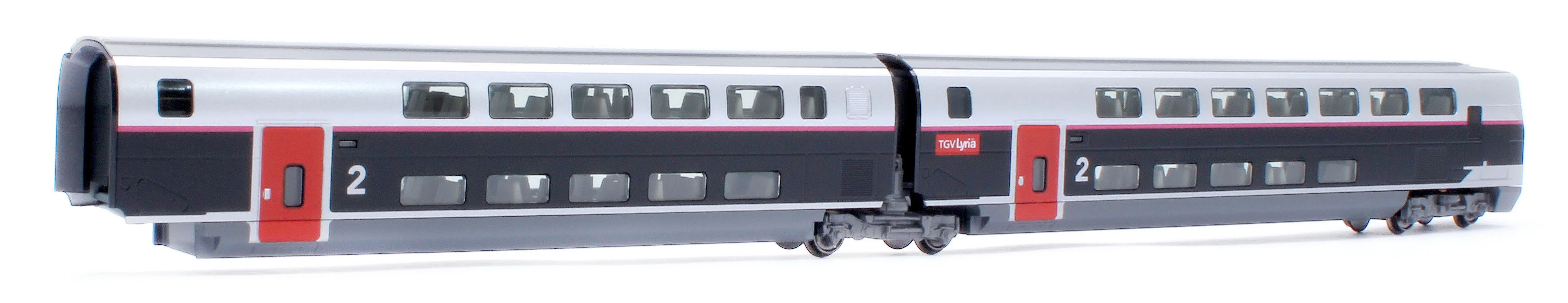 10-1762 -50128 TGV Lyria Euroduplex 10 Car Powered Set VI - Image 11