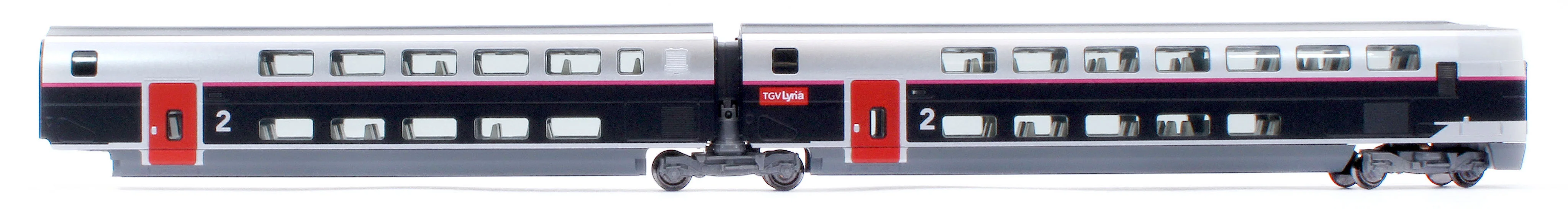 10-1762 -50128 TGV Lyria Euroduplex 10 Car Powered Set VI - Image 12
